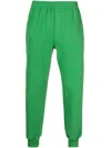 Styland Logo Patch Track Pants In Green