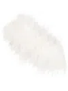Styland One-shoulder Feather-detail Top In White
