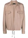 Styland Open-front Drop-shoulder Jacket In Neutrals