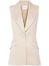 Styland Peak-lapel Waistcoat In Neutrals