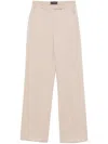 Styland Pinstriped Trousers In Neutrals