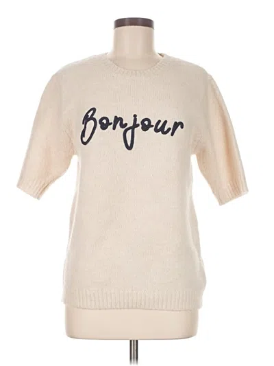 Pre-owned Styland Pullover Sweater In Ivory
