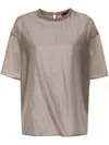Styland Sheer T-shirt In Grey