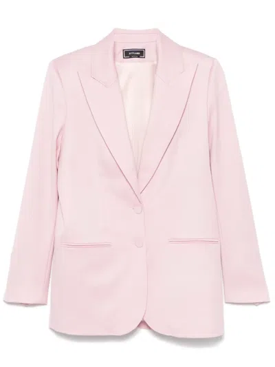 Styland Single-breasted Blazer In Pink