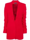 Styland Single-breasted Blazer In Red