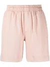 Styland Cotton Bermuda Track Shorts In Pink