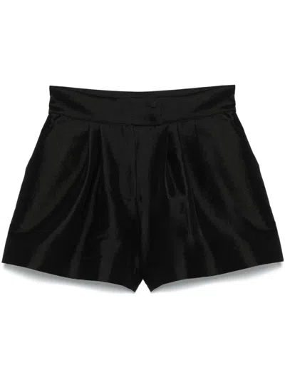 Styland Taffeta Shorts In Schwarz