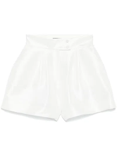 Styland Taffeta Shorts In White