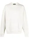 Styland Panelled Soft-jersey Jumper In Grey