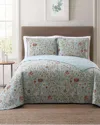 Style 212 Bedford Blue Quilt Set In Green