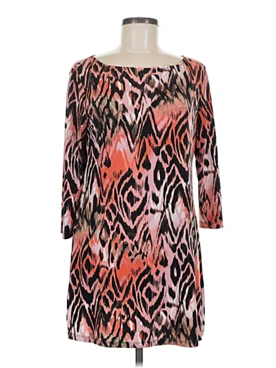 Pre-owned Style & Co 3/4 Sleeve Blouse In Pink