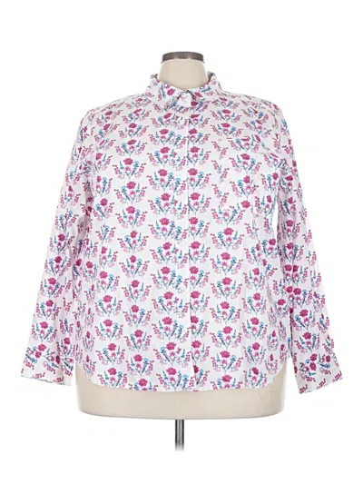 Style & Co 3/4 Sleeve Blouse In Multi