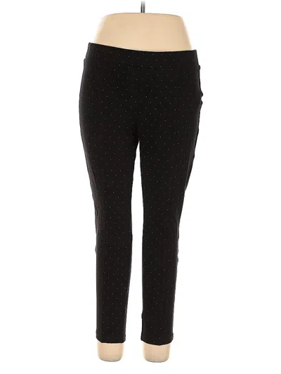 Pre-owned Style & Co Active Pants In Black