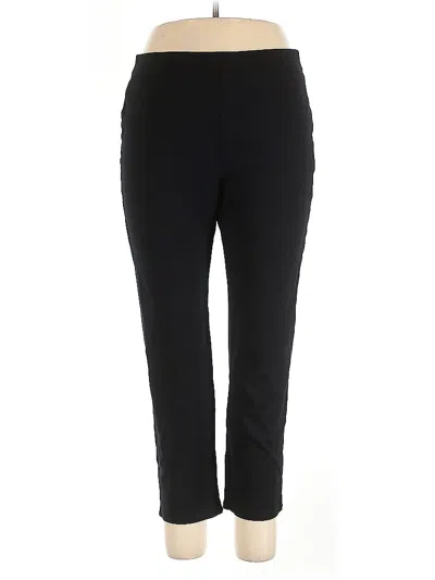 Pre-owned Style & Co Active Pants In Black