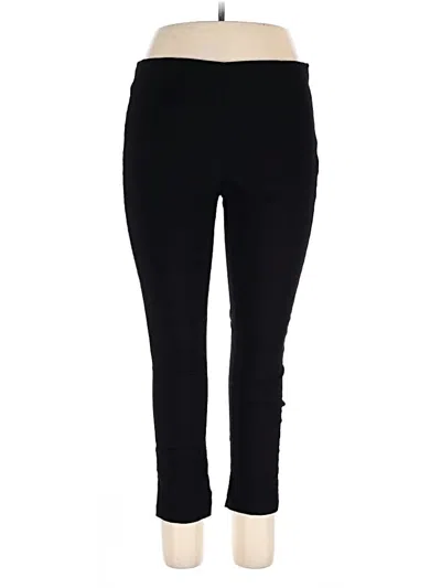 Pre-owned Style & Co Active Pants In Black