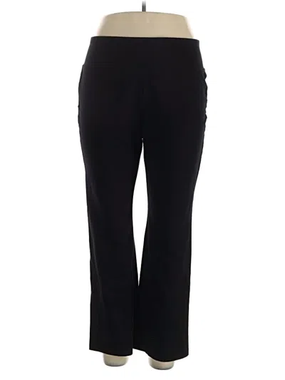 Pre-owned Style & Co Active Pants In Black