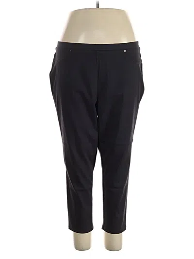 Pre-owned Style & Co Active Pants In Black