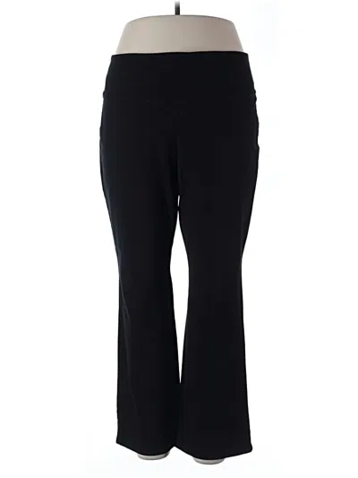 Pre-owned Style & Co Active Pants In Black