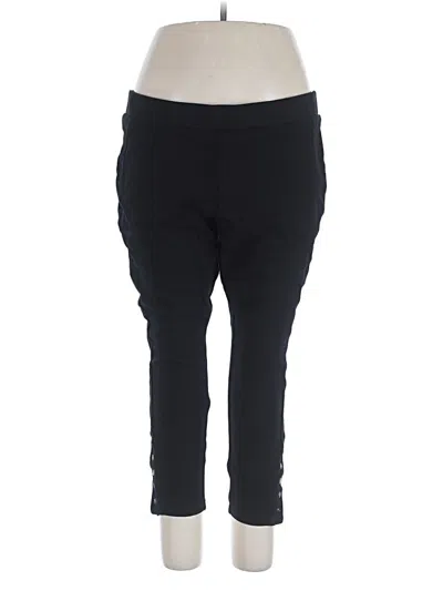 Pre-owned Style & Co Active Pants In Black