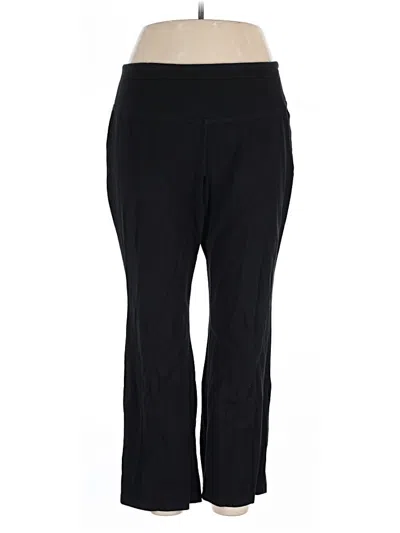 Pre-owned Style & Co Active Pants In Black