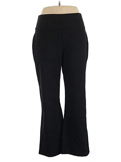 Pre-owned Style & Co Active Pants In Black