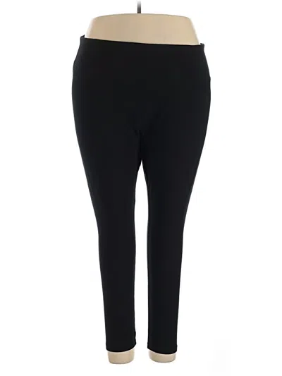Pre-owned Style & Co Active Pants In Black
