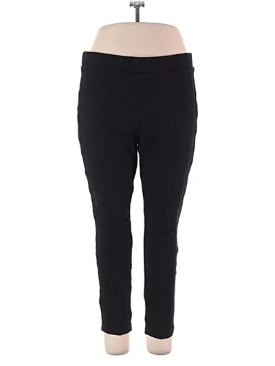 Pre-owned Style & Co Active Pants In Black
