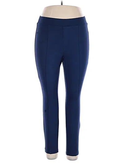 Pre-owned Style & Co Active Pants In Blue
