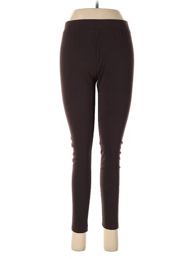 Pre-owned Style & Co Active Pants In Brown