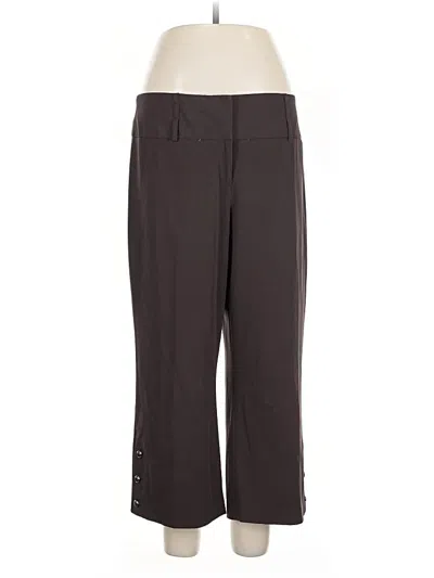 Pre-owned Style & Co Active Pants In Brown