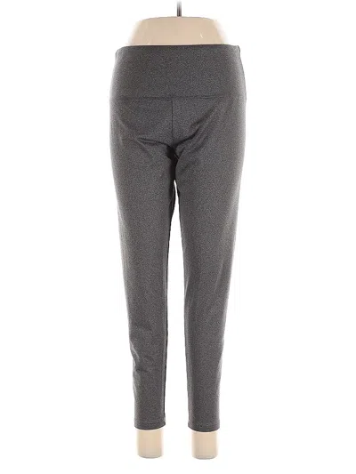 Pre-owned Style & Co Active Pants In Gray
