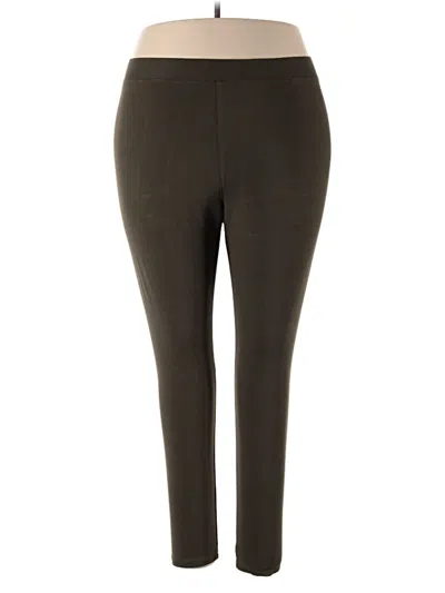 Pre-owned Style & Co Active Pants In Green