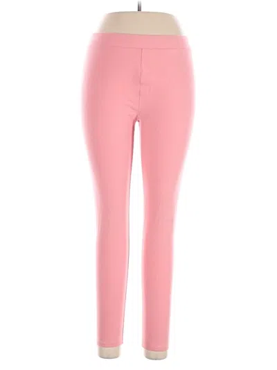 Pre-owned Style & Co Active Pants In Pink
