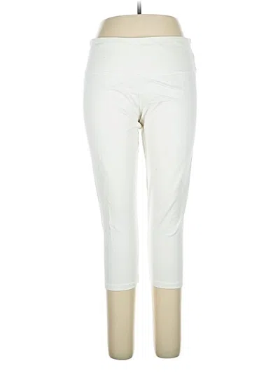 Pre-owned Style & Co Active Pants In White