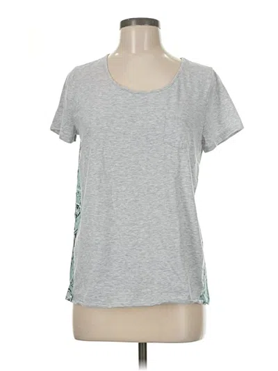 Pre-owned Style & Co Active T-shirt In Gray