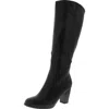 Style & Co Addyy Womens Faux Leather Zipper Knee-high Boots In Multi