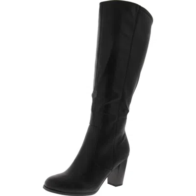 Style & Co Addyy Womens Faux Leather Zipper Knee-high Boots In Multi