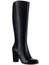 Style & Co Addyyxwc Womens Extra Wide Calf Manmade Knee-high Boots In Black