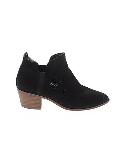 Pre-owned Style & Co Ankle Boots In Black