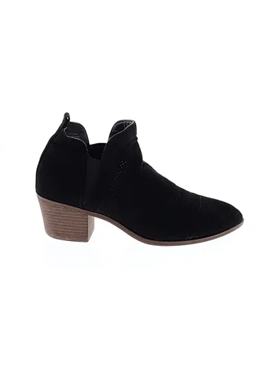 Pre-owned Style & Co Ankle Boots In Black