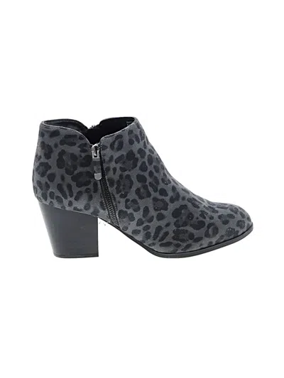 Pre-owned Style & Co Ankle Boots In Gray