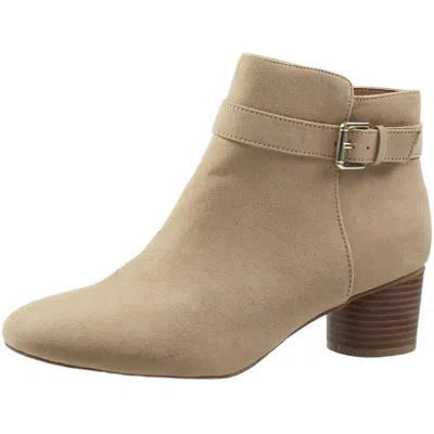 Style & Co Ariella Womens Faux Suede Ankle Booties