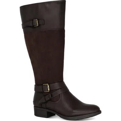 Style & Co Ashliie Womens Faux Leather Fashion Dress Boots In Gold