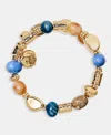 Style & Co Beaded Coil Bracelet, Macy's Exclusive In Gold