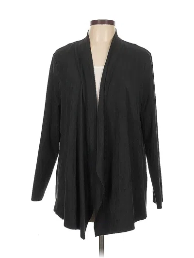 Pre-owned Style & Co Blazer Jacket In Black