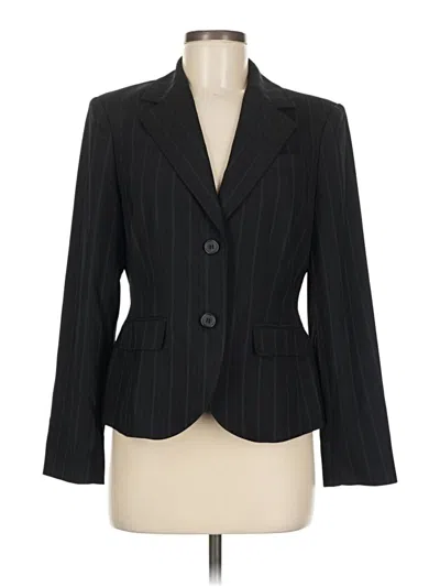 Pre-owned Style & Co Blazer Jacket In Black