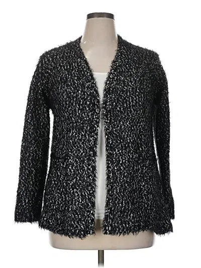 Pre-owned Style & Co Blazer Jacket In Black