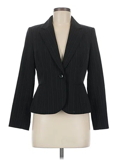 Pre-owned Style & Co Blazer Jacket In Black