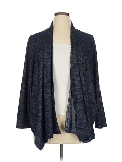 Pre-owned Style & Co Blazer Jacket In Blue
