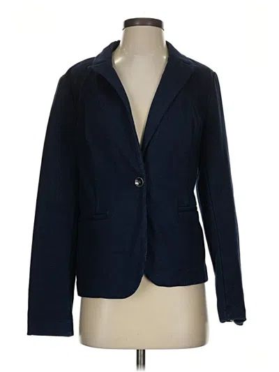 Pre-owned Style & Co Blazer Jacket In Blue